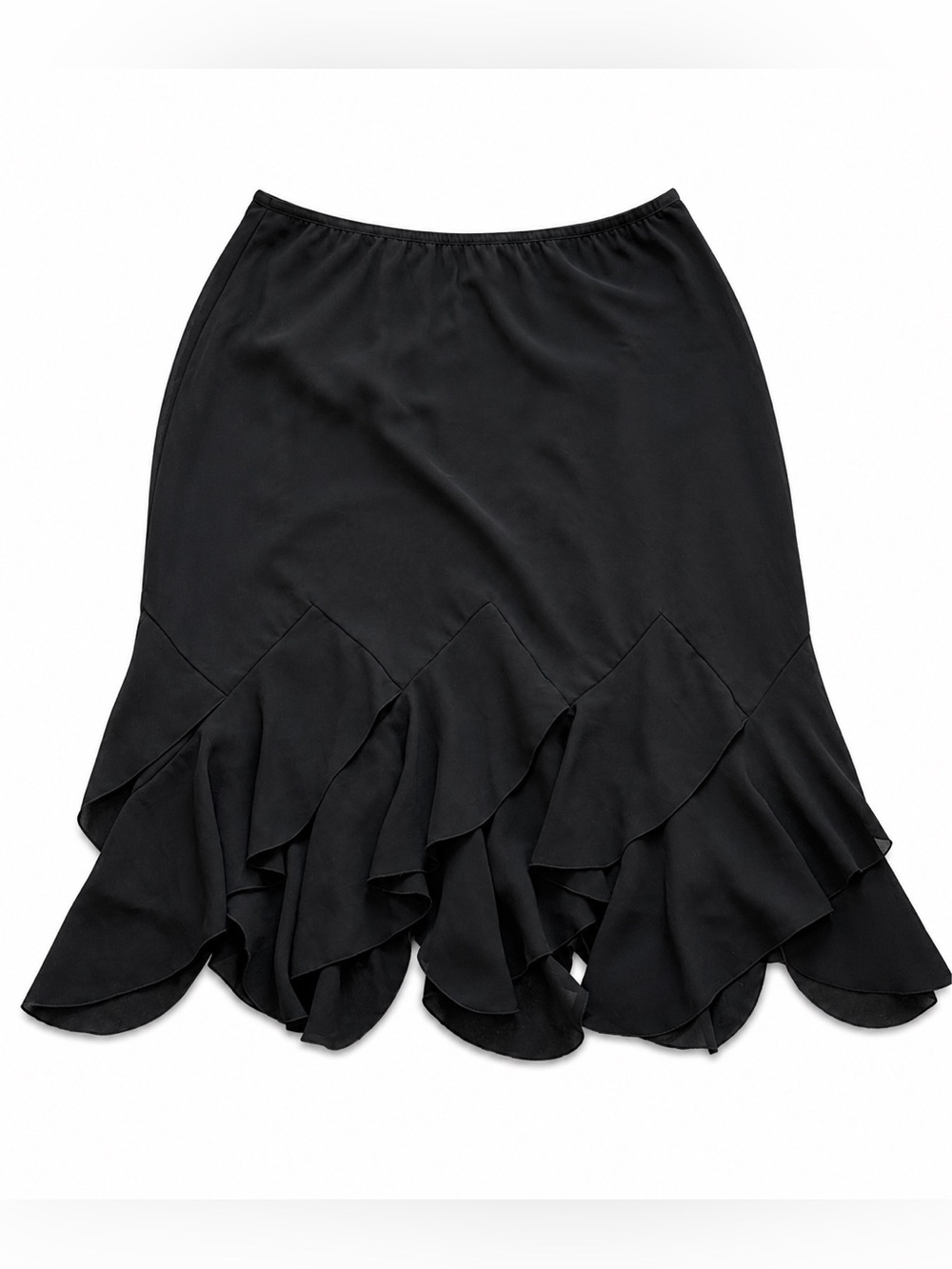 Vintage after dark elastic waist skirt